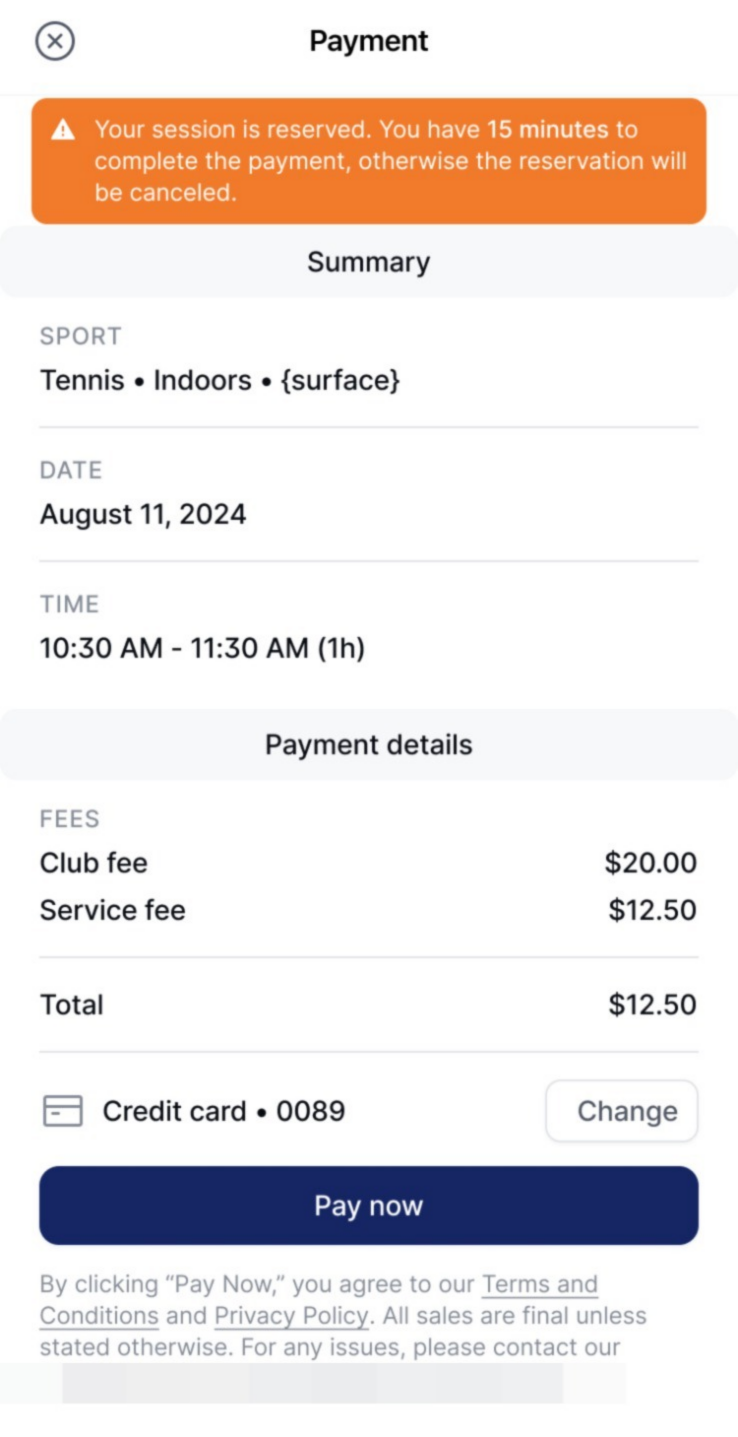 Sport Booking Platform: Facility Management & Scheduling Tool