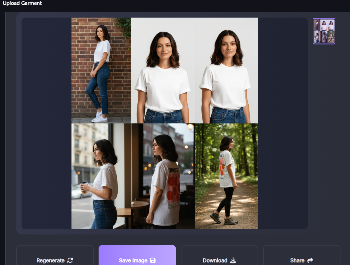 AI Virtual Try-On SaaS: Realistic Cloth Simulation Platform Results