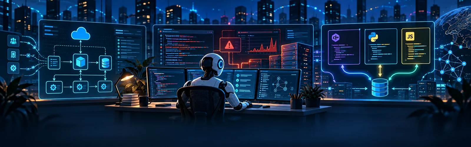 Coding agent working across service construction, live debugging, and cross-language data flow