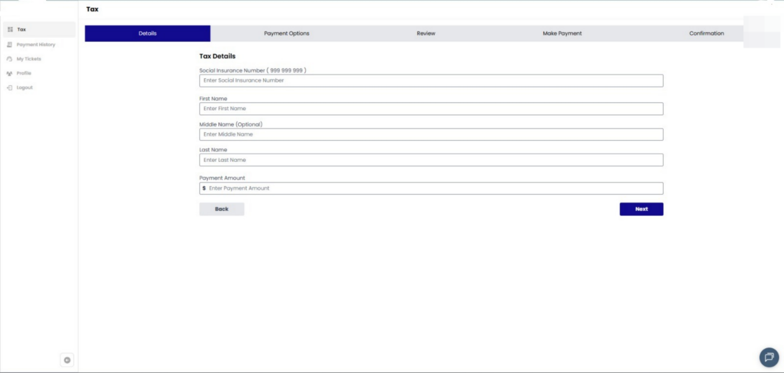 Online Tax Filing Platform: Automated Tax Return Solution