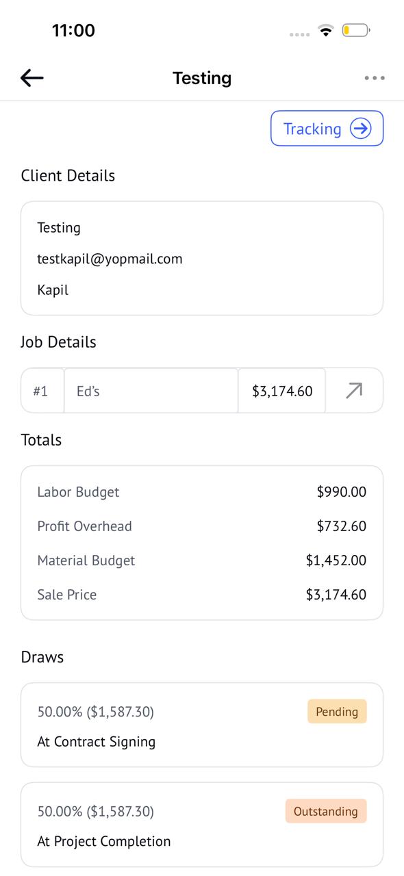 Construction Management Mobile App