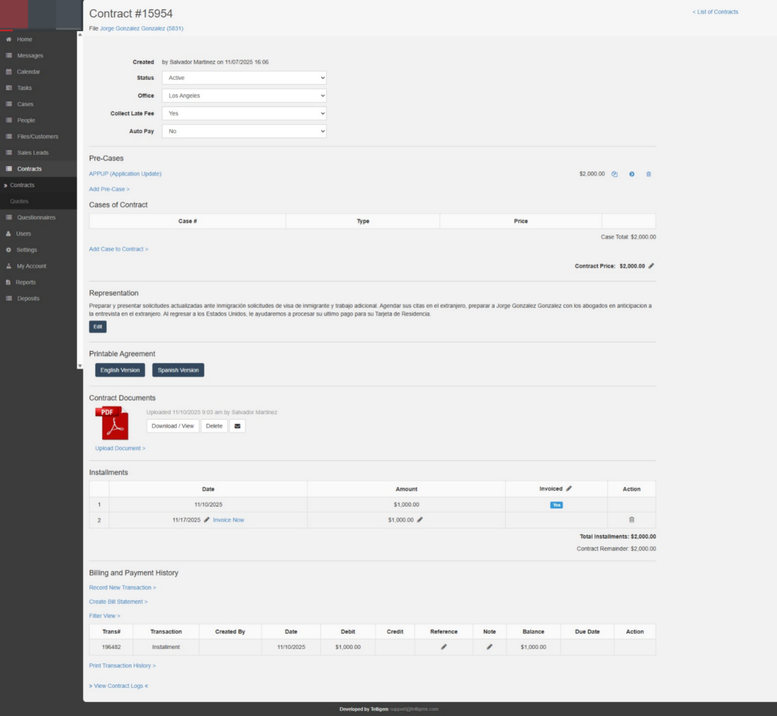 Law Practice Platform System Upgrade