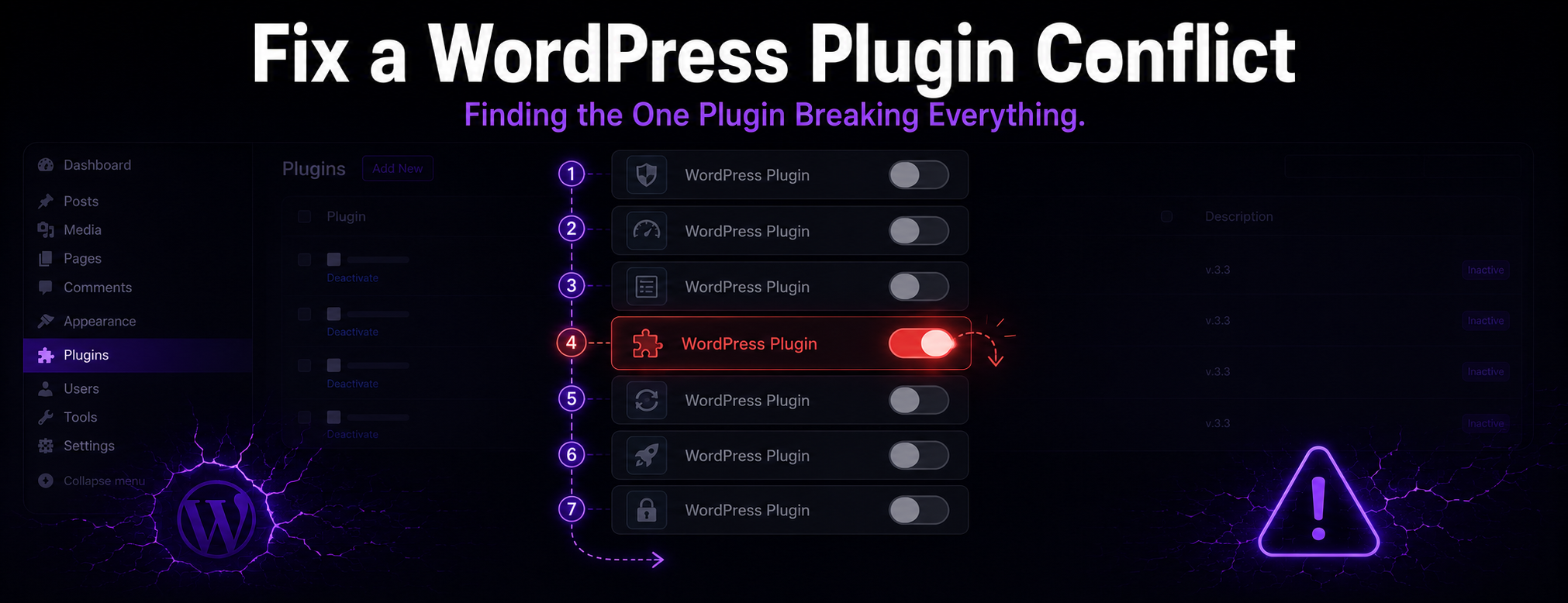 How to Fix a WordPress Plugin Conflict (Without Breaking More)